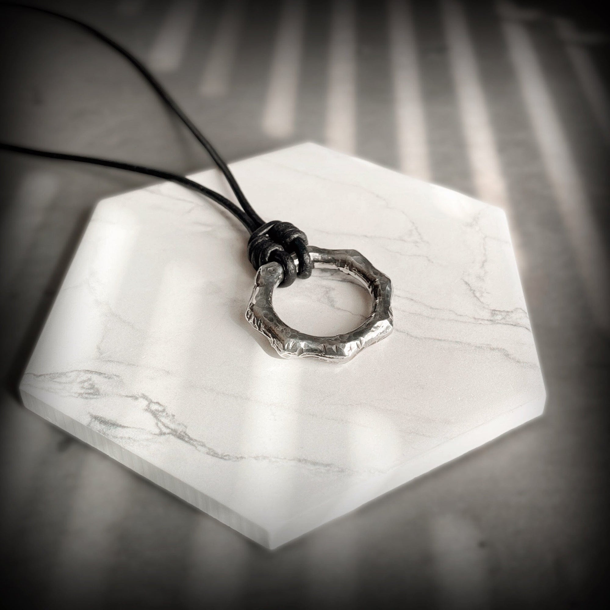 rock jewelry for men. motorhead ring pendant by rock my wings
