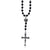 black rosary necklace for women
