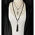 Short Rosary Style Necklace by Rock my Wings