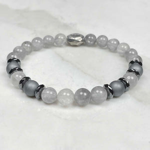 Rhapsody Cloudy Quartz Gemstone Bracelet