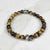 Skull Tiger Eye Gemstone Bracelet