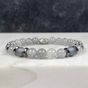 Rhapsody Cloudy Quartz Gemstone Bracelet