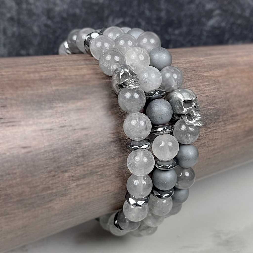 Rhapsody Cloudy Quartz Gemstone Bracelet