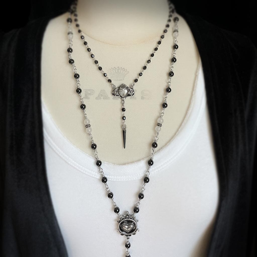 rosary necklaces for women by rock my wings
