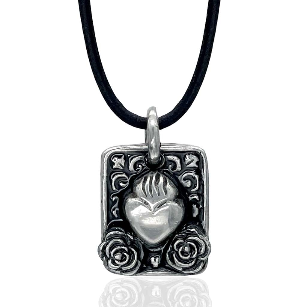 Sacred Heart Pendant for Women by Rock my Wings