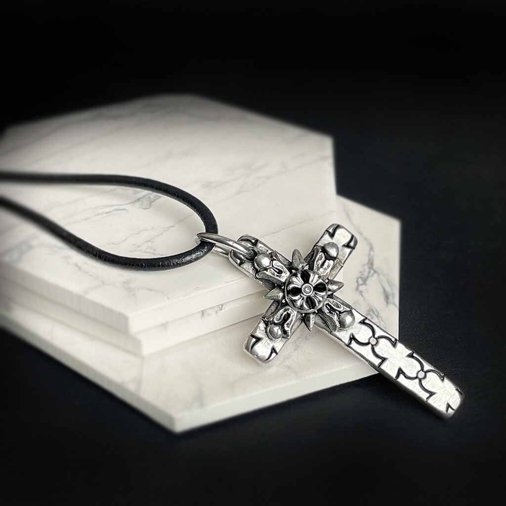 Ferryman Cross Pendant for Men by Rock My Wings