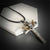 Livin on a Prayer Skull Cross Necklace with attitude for men or women.