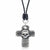 Memento Mori Skull Cross Pendant for Men - Rock Jewelry