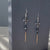 Cross and Spike earrings for women - rocker jewelry