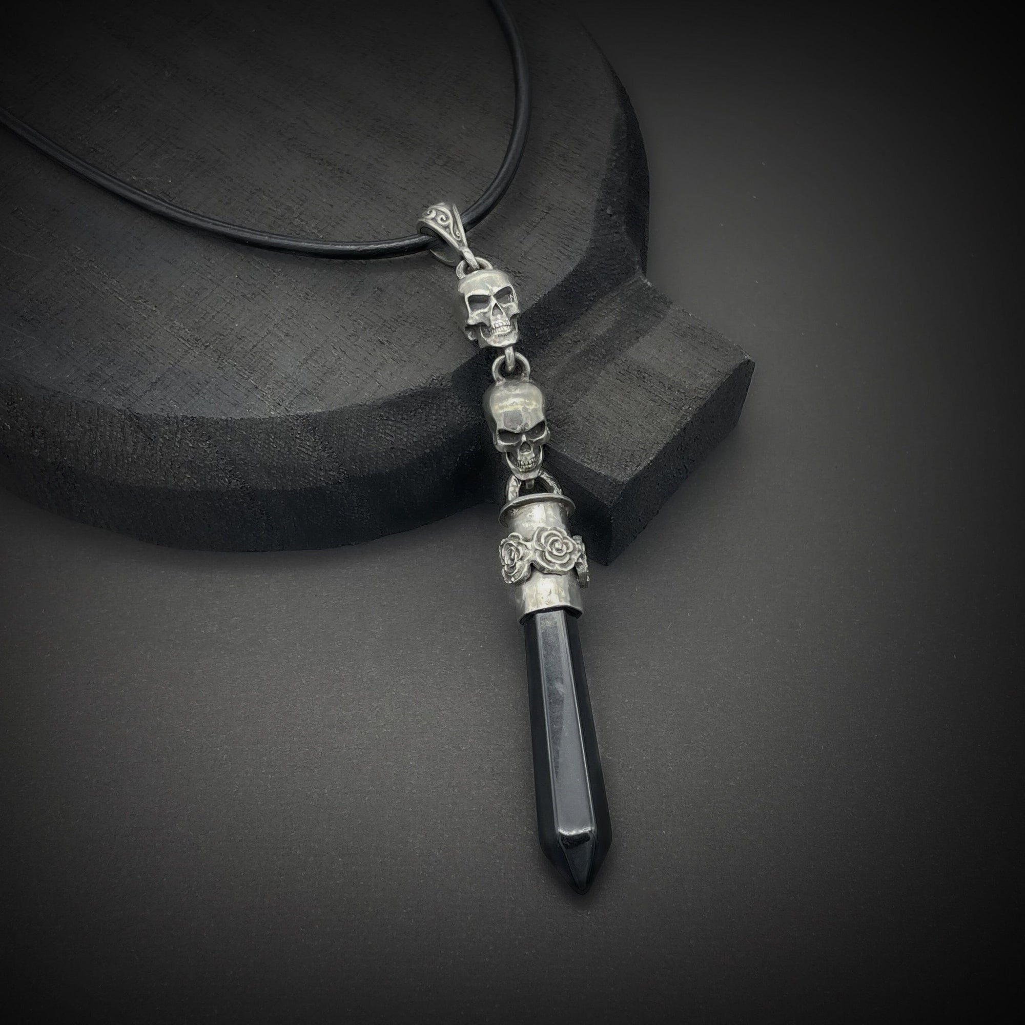 Princess of Darkness Leather Necklace