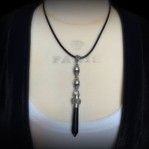 Princess of Darkness Leather Necklace