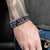 sodalite gemstone bracelet for men by Rock My Wings