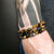Tiger eye and skull bracelet stack by Rock My Wings