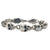 Men's skull bracelet - rock jewelry