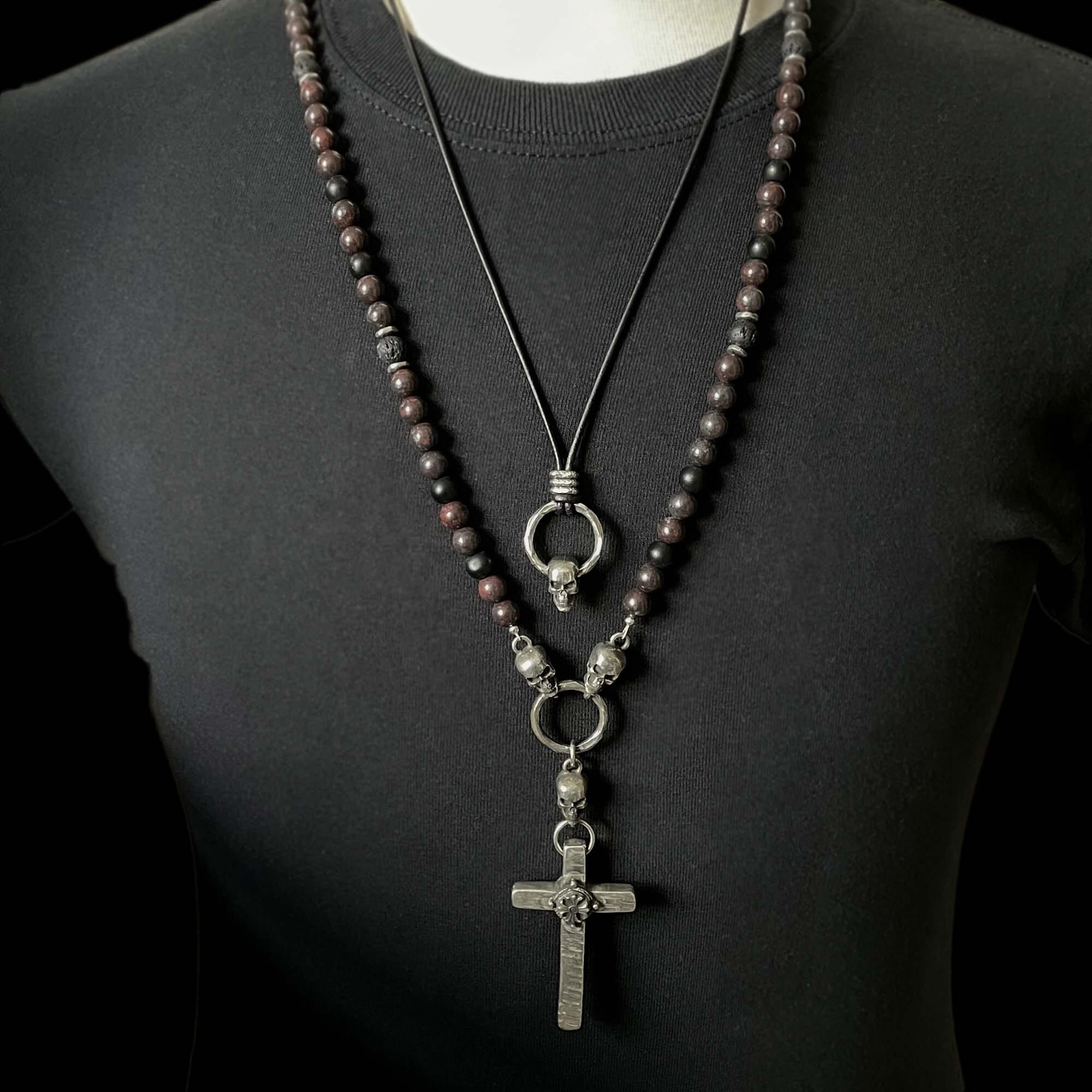 Spinning Skull Pendant for Men