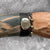 Skull Leather Cuff for Men by Rock My Wings